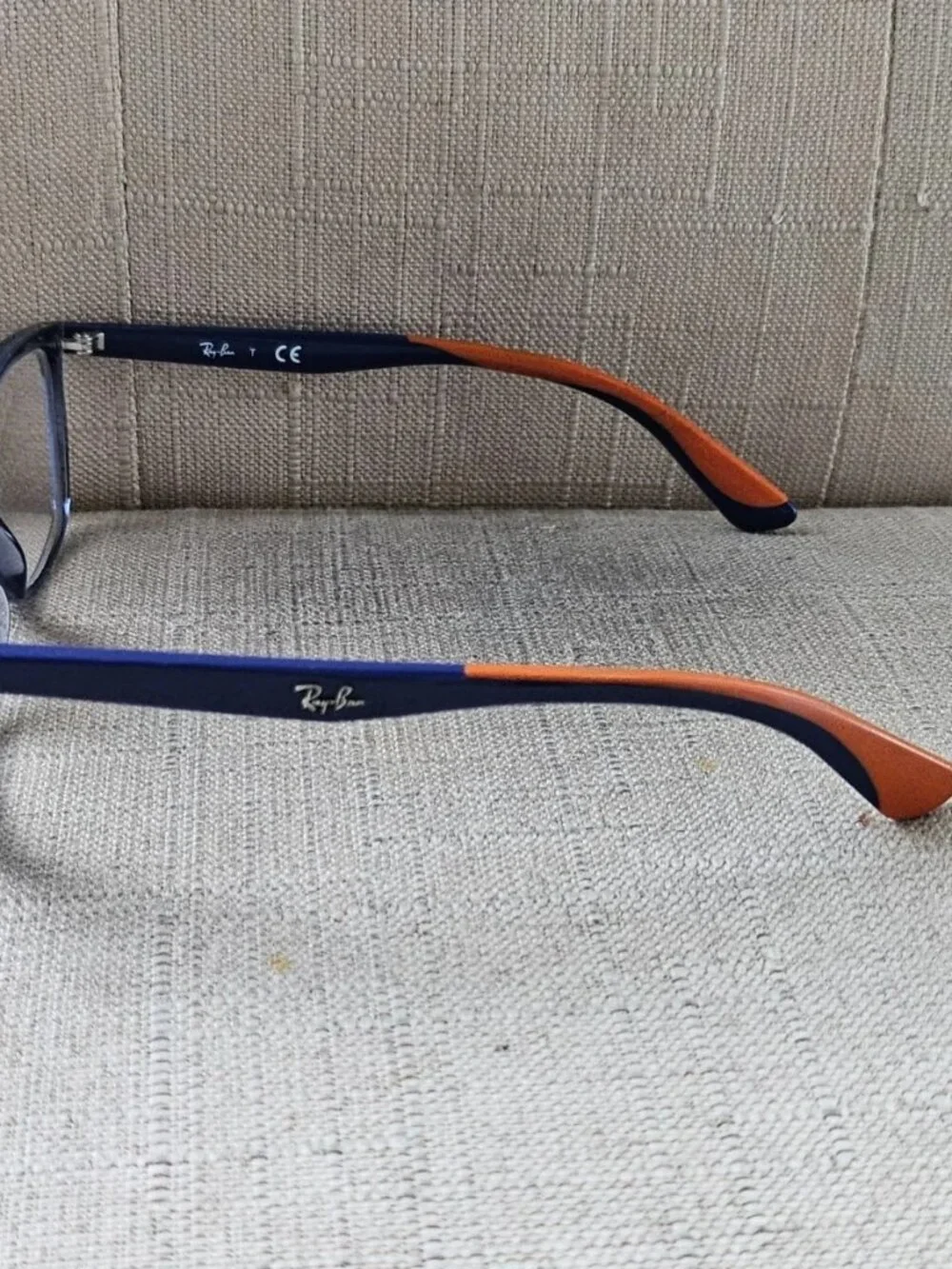 Ray-Ban Youth Glasses Frame Eyewear RB1586 3775 Eyeglasses Navy Blue/Orange